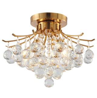 Freeland Three Light Semi Flush Mount