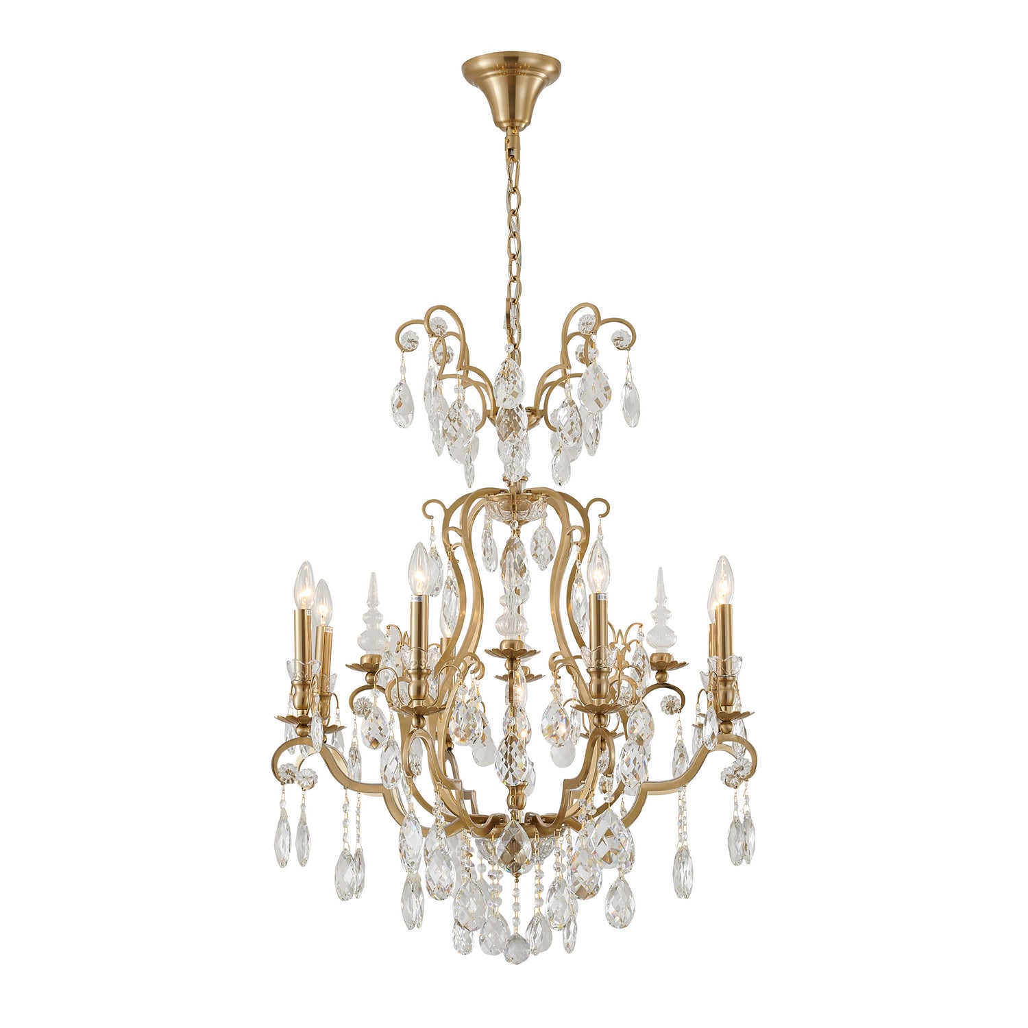 Shihezi Nine Light Chandelier