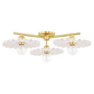 Tinsley Three Light Semi Flush Mount
