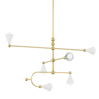 Hikari Six Light Chandelier