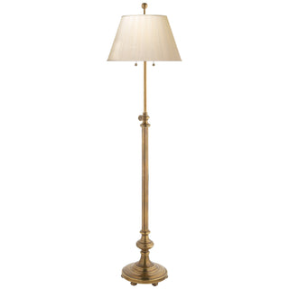 Visual Comfort Signature Canada - CHA 9124AB-SP - Two Light Floor Lamp - Overseas - Antique-Burnished Brass