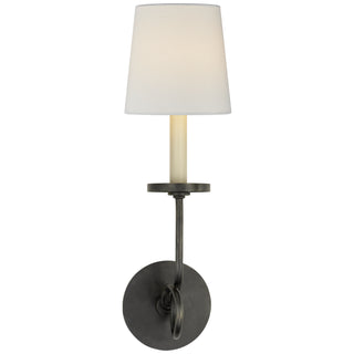 Symmetric Twist One Light Wall Sconce