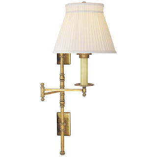 Visual Comfort Signature Canada - CHD 5102AB-SC - One Light Swing Arm Wall Sconce - Dorchester Swing Arm - Antique-Burnished Brass
