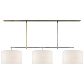 Visual Comfort Signature Canada - TOB 5005AN-L - Three Light Billiard Pendant - Bryant - Antique Nickel