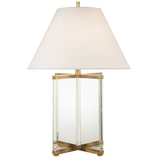 Visual Comfort Signature Canada - SP 3005CG/GI-L - One Light Table Lamp - Cameron - Crystal with Gild