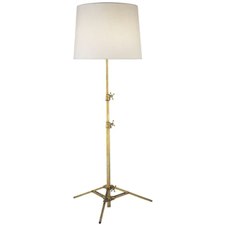 Visual Comfort Signature Canada - TOB 1010HAB-L - Two Light Floor Lamp - Studio - Hand-Rubbed Antique Brass