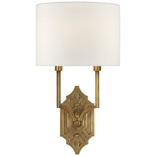 Visual Comfort Signature Canada - TOB 2600HAB-L - Two Light Wall Sconce - Silhouette - Hand-Rubbed Antique Brass