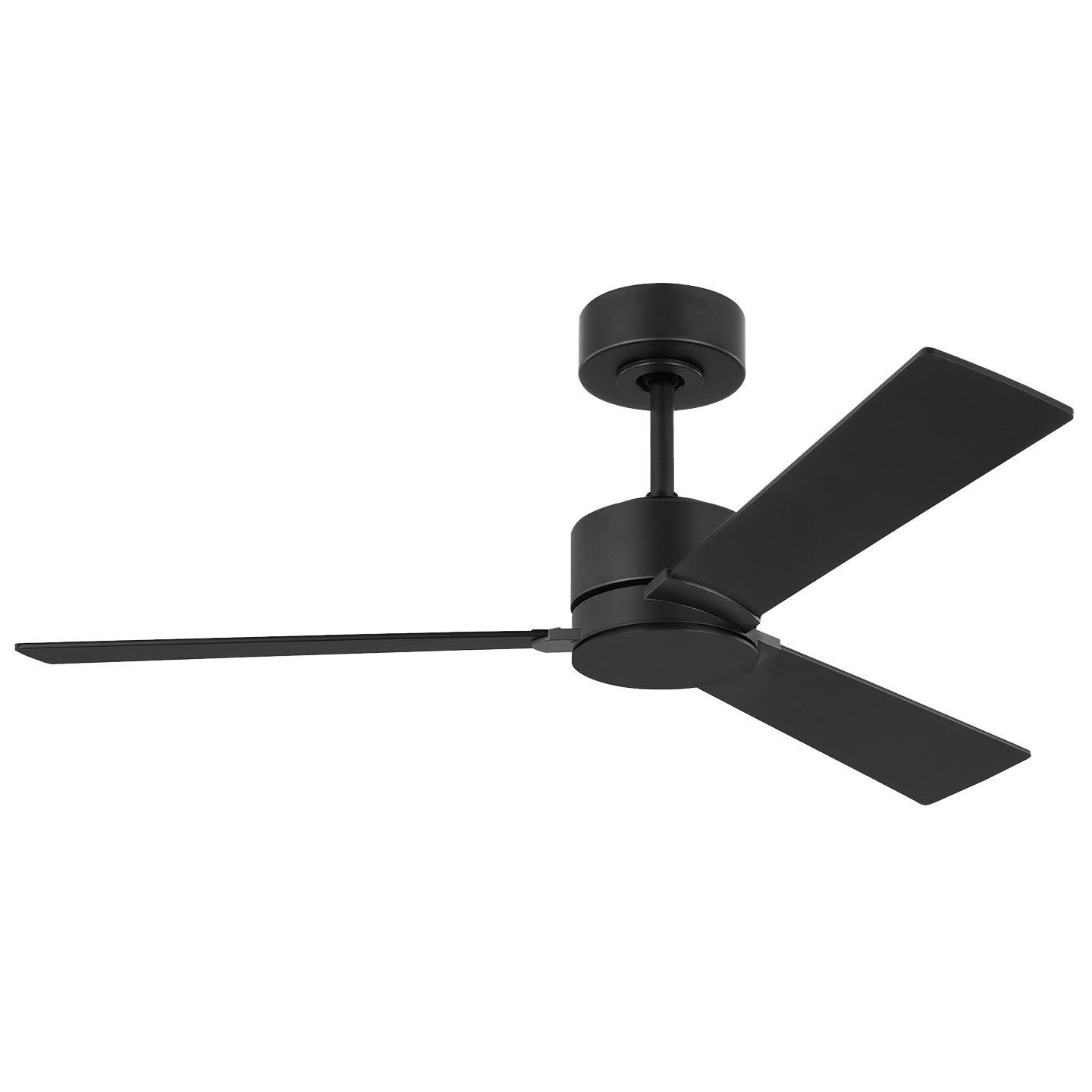 Visual Comfort Fan Canada - 3RZR44MBK - 44" Ceiling Fan - Rozzen - Midnight Black
