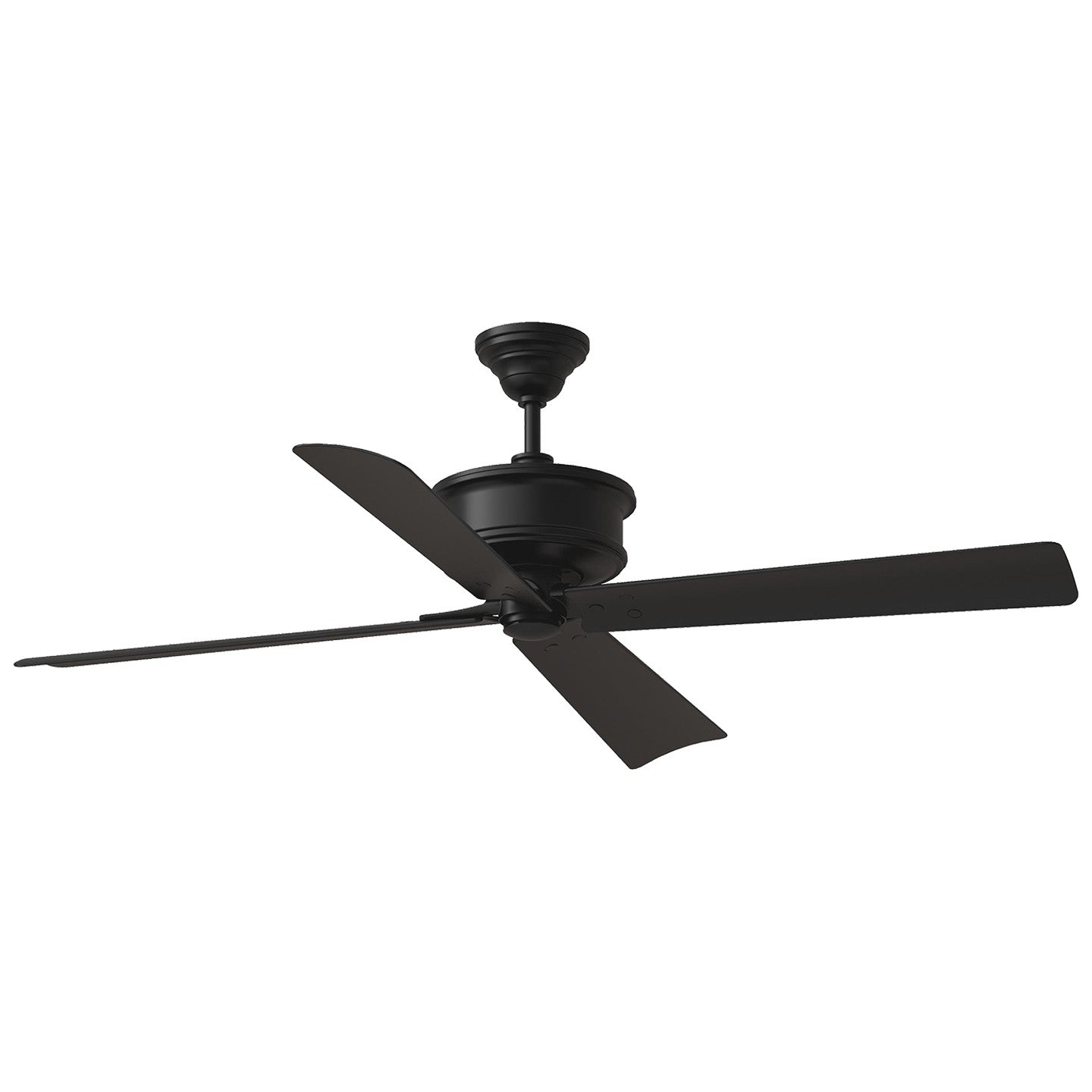 Visual Comfort Fan Canada - 4SBWR56MBK - 56" Ceiling Fan - Subway - Midnight Black