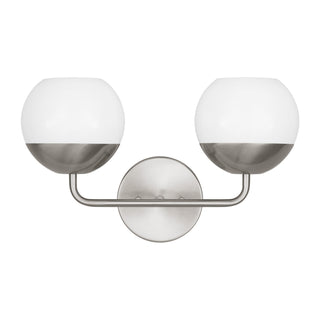 Visual Comfort Studio Canada - 4468102-962 - Two Light Bath Vanity - Alvin - Brushed Nickel