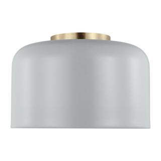 Visual Comfort Studio Canada - 7505401-118 - One Light Flush Mount - Malone - Matte Grey