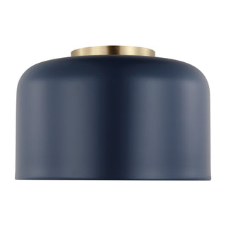 Visual Comfort Studio Canada - 7505401-127 - One Light Flush Mount - Malone - Navy