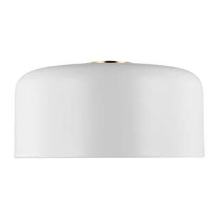 Visual Comfort Studio Canada - 7705401-115 - One Light Flush Mount - Malone - Matte White