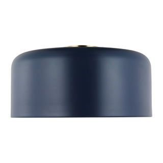 Visual Comfort Studio Canada - 7705401EN3-127 - LED Flush Mount - Malone - Navy