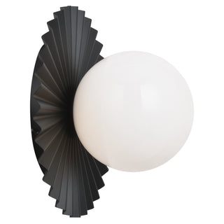 Modern Ruff One Light Wall Sconce/Ceiling Mount