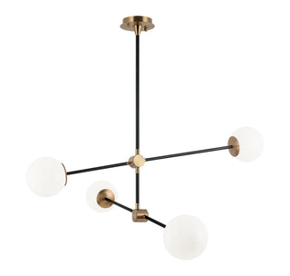 Cosmic Four Light Chandelier