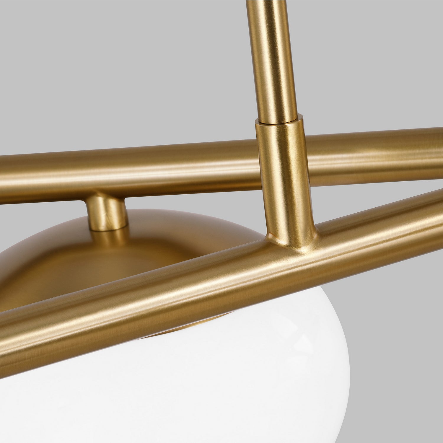 Lune Six Light Linear Chandelier