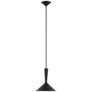 Visual Comfort Signature Canada - ARN 5540BLK/BZ - LED Pendant - Rosetta - Matte Black and Bronze