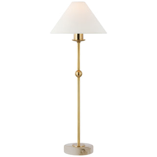 Visual Comfort Signature Canada - CHA 8145AB/ALB-L - LED Accent Lamp - Caspian - Antique-Burnished Brass and Alabaster