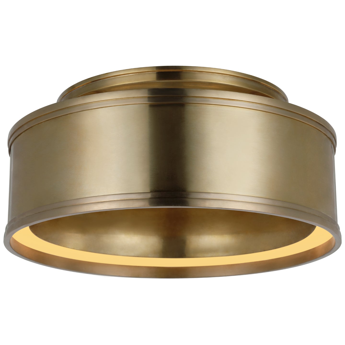 Visual Comfort Signature Canada - CHC 4611AB - LED Flush Mount - Connery - Antique-Burnished Brass