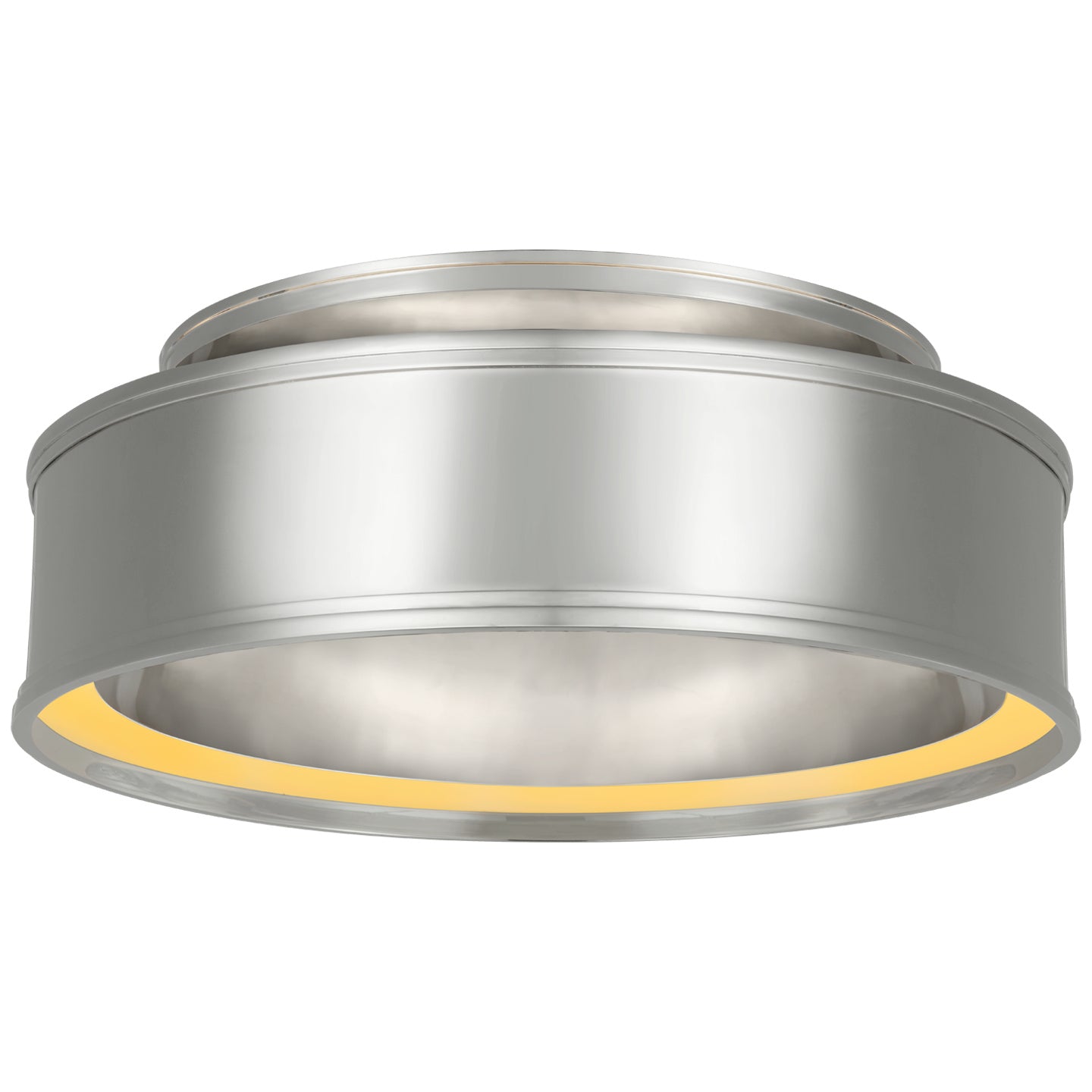 Visual Comfort Signature Canada - CHC 4612PN - LED Flush Mount - Connery - Polished Nickel