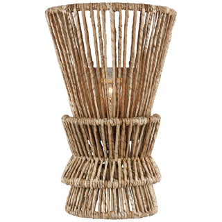Visual Comfort Signature Canada - CHD 2015PN/NAB - LED Wall Sconce - Antigua - Polished Nickel and Natural Abaca