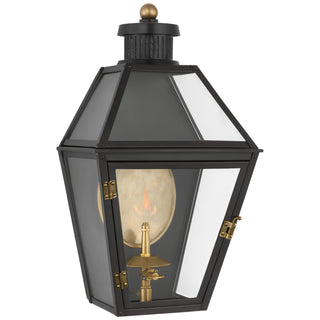 Visual Comfort Signature Canada - CHO 2450BLK-CG - Gas Wall Lantern - Stratford Gas - Matte Black