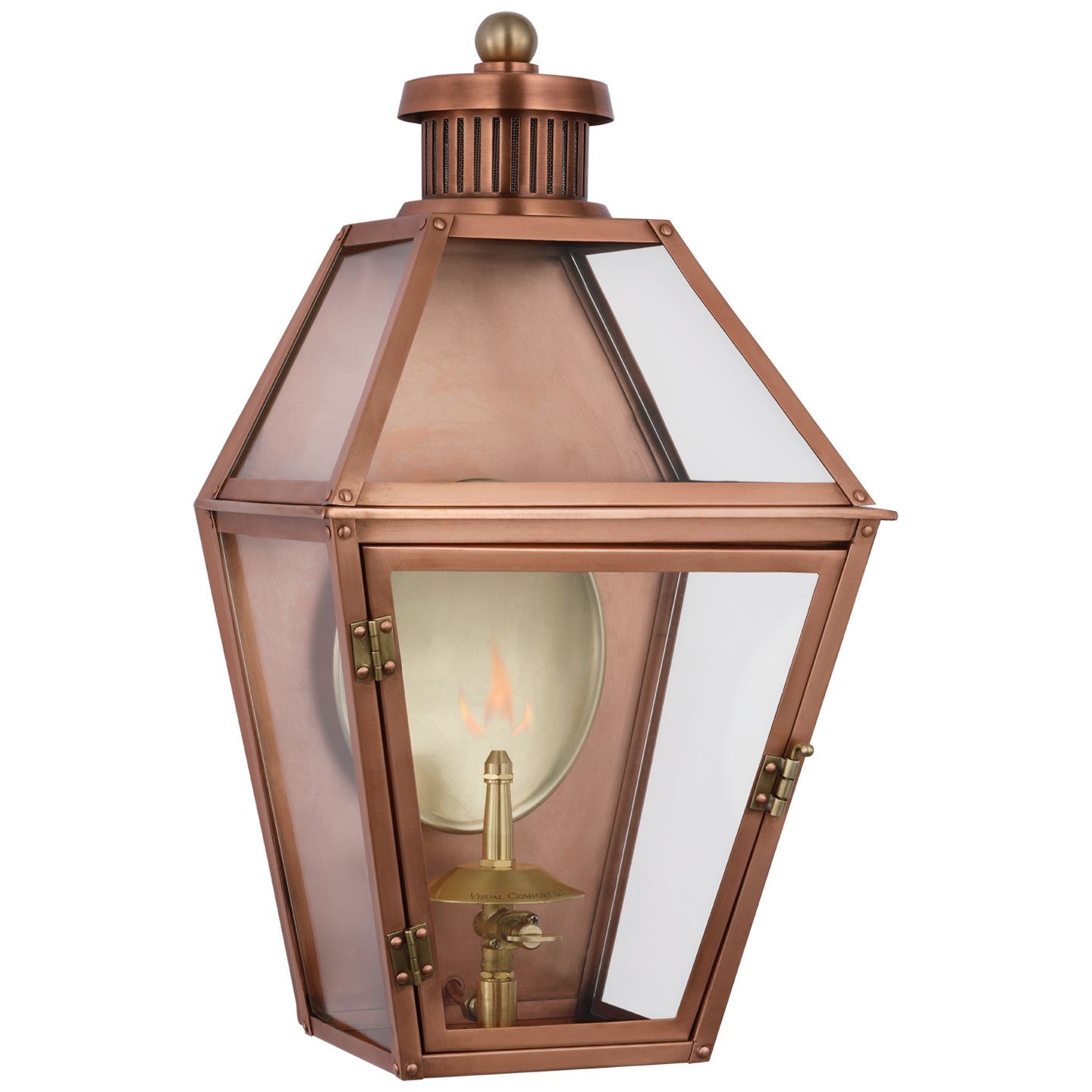 Visual Comfort Signature Canada - CHO 2450SC-CG - Gas Wall Lantern - Stratford Gas - Soft Copper