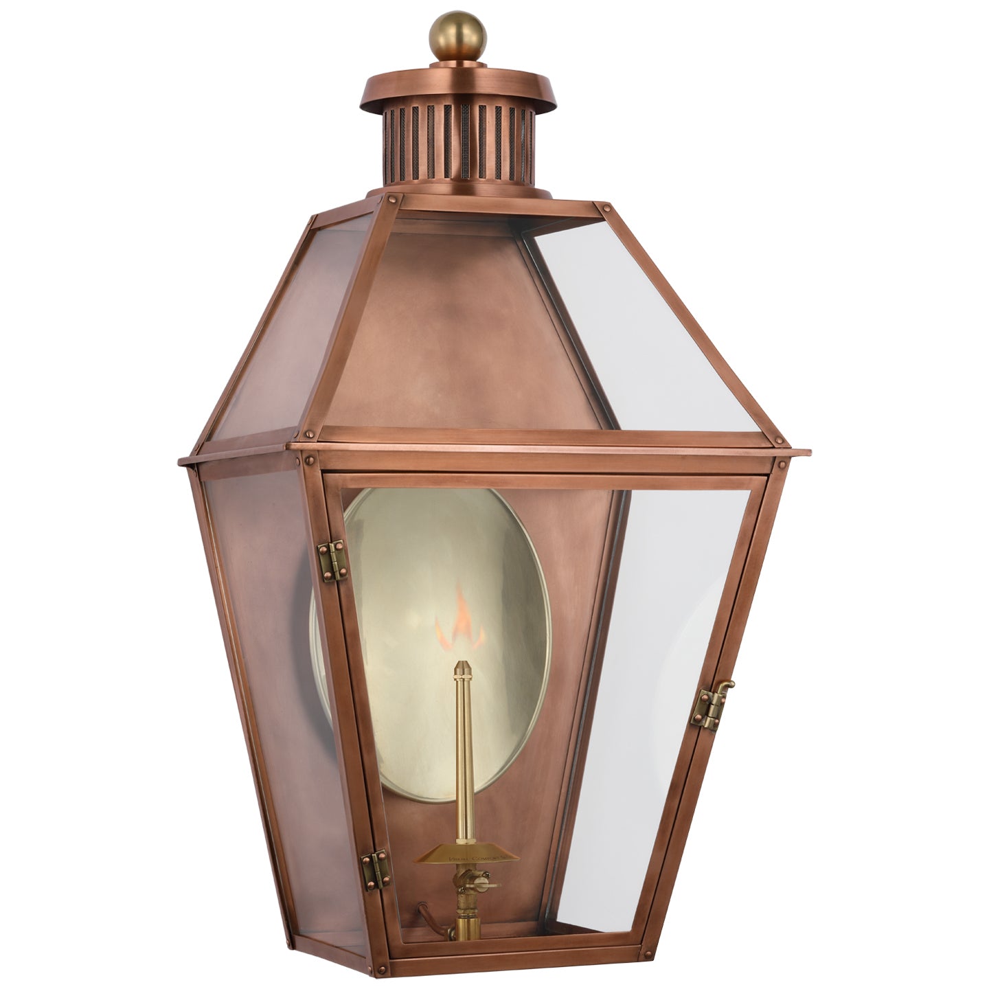 Visual Comfort Signature Canada - CHO 2451SC-CG - Gas Wall Lantern - Stratford Gas - Soft Copper