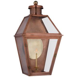 Visual Comfort Signature Canada - CHO 2452SC-CG - Gas Wall Lantern - Stratford Gas - Soft Copper