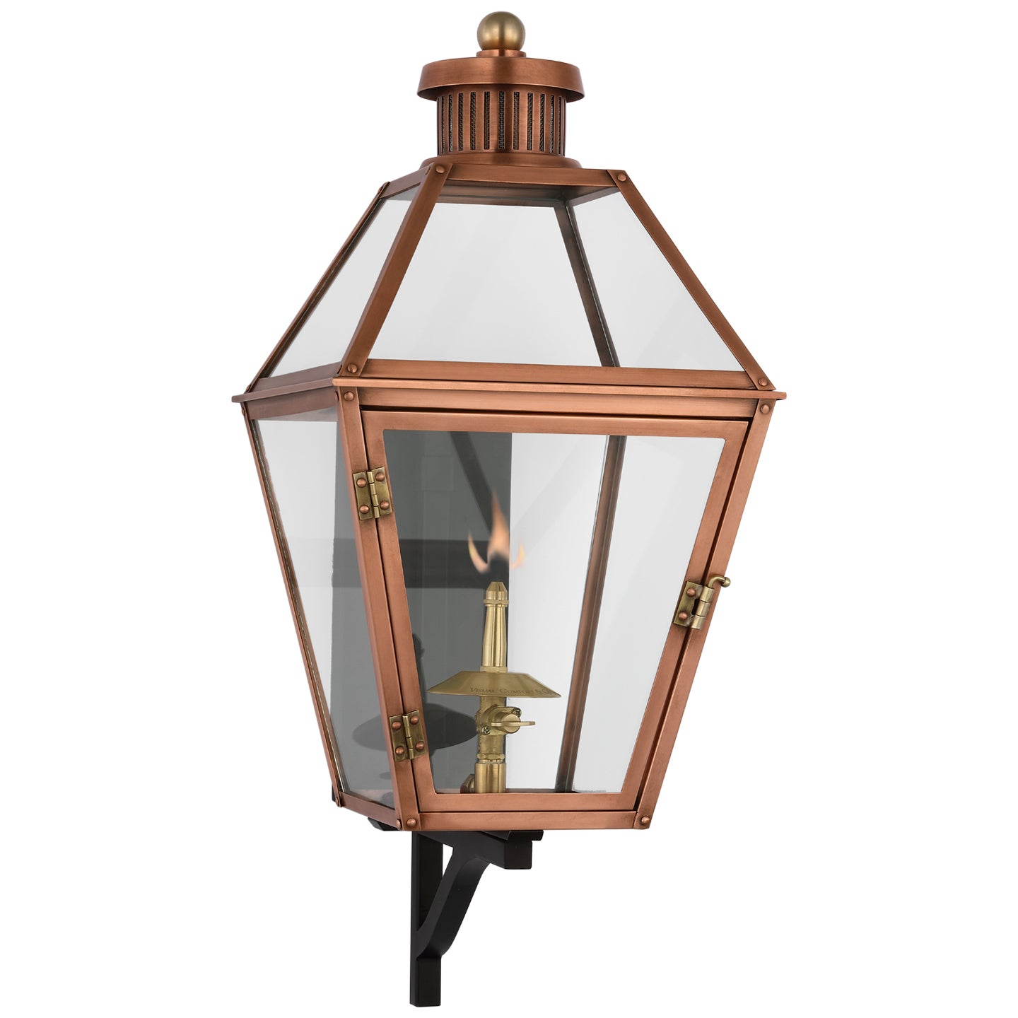 Visual Comfort Signature Canada - CHO 2455SC-CG - Gas Wall Lantern - Stratford Gas - Soft Copper