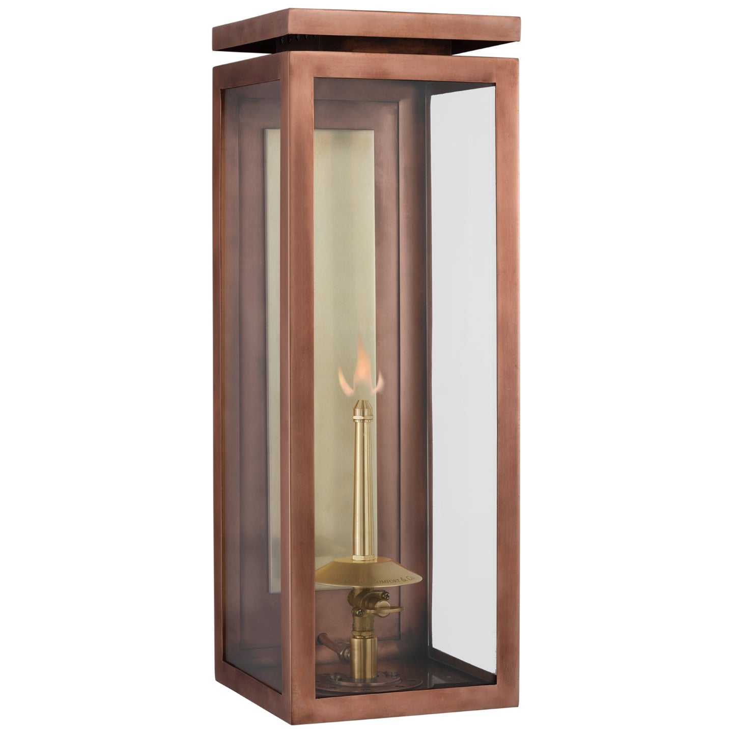 Visual Comfort Signature Canada - CHO 2550SC-CG - Gas Wall Lantern - Fresno Gas - Soft Copper