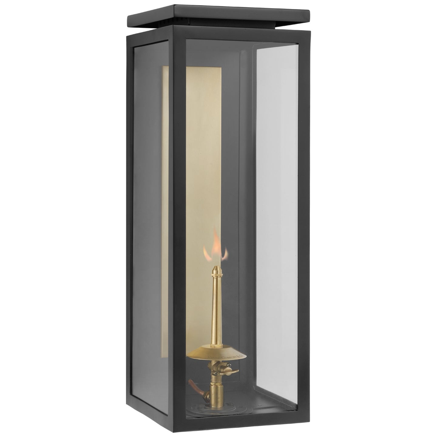 Visual Comfort Signature Canada - CHO 2551BLK-CG - Gas Wall Lantern - Fresno Gas - Matte Black