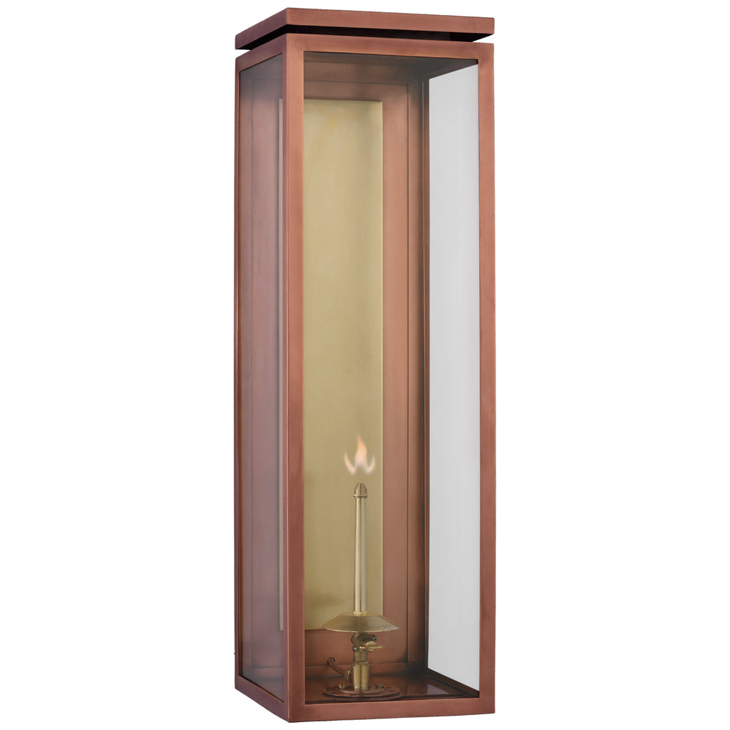 Visual Comfort Signature Canada - CHO 2552SC-CG - Gas Wall Lantern - Fresno Gas - Soft Copper