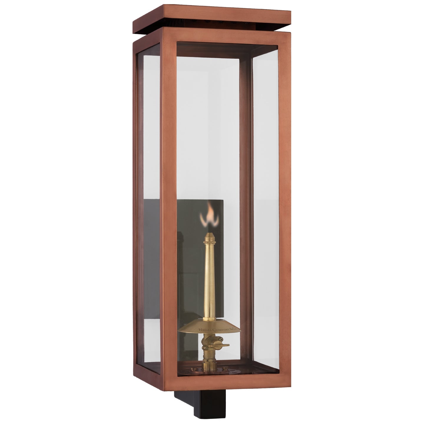 Visual Comfort Signature Canada - CHO 2560SC-CG - Gas Wall Lantern - Fresno Gas - Soft Copper