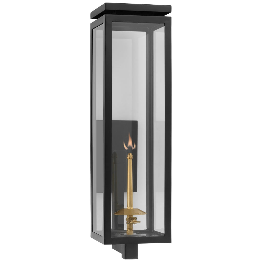 Visual Comfort Signature Canada - CHO 2561BLK-CG - Gas Wall Lantern - Fresno Gas - Matte Black