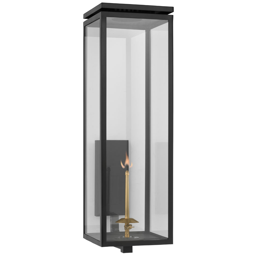 Visual Comfort Signature Canada - CHO 2562BLK-CG - Gas Wall Lantern - Fresno Gas - Matte Black