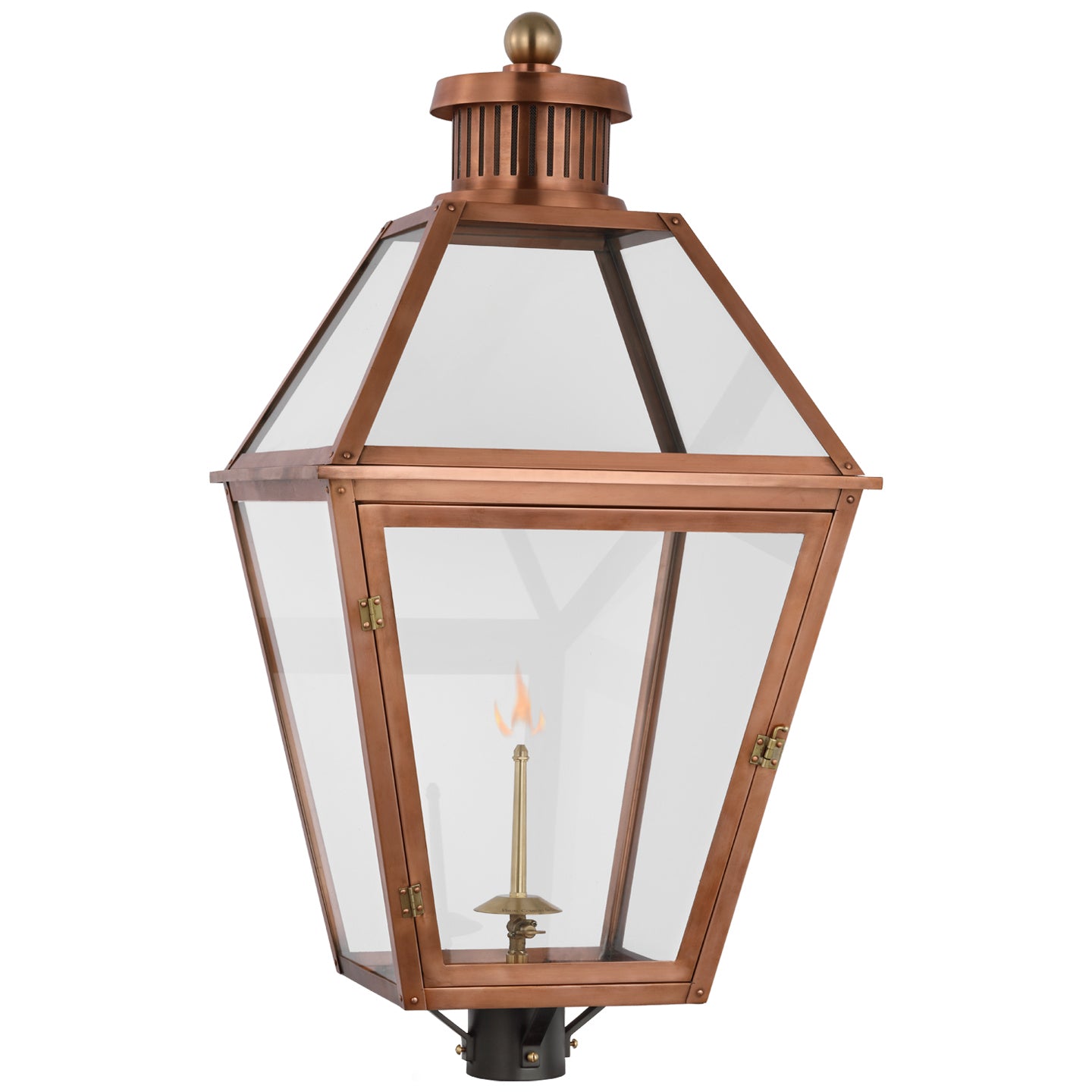 Visual Comfort Signature Canada - CHO 7450SC-CG - Gas Post Light - Stratford Gas - Soft Copper