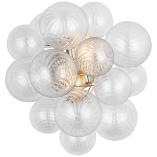 Visual Comfort Signature Canada - JN 2005BSL-CG - LED Wall Sconce - Talia - Burnished Silver Leaf