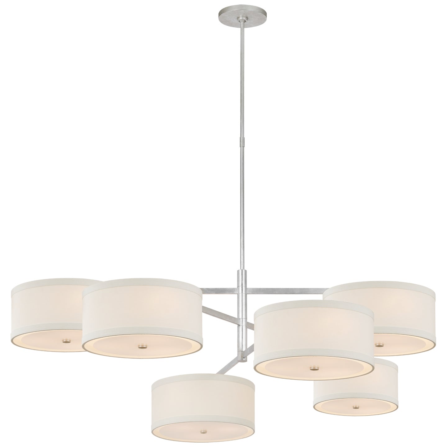Visual Comfort Signature Canada - KS 5073BSL-L - LED Chandelier - Walker - Burnished Silver Leaf