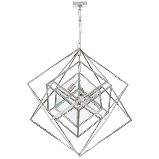Visual Comfort Signature Canada - KW 5021PN-CG - LED Chandelier - Cubist - Polished Nickel