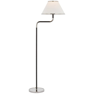 Visual Comfort Signature Canada - MF 1055PN/EB-L - LED Floor Lamp - Rigby - Polished Nickel and Ebony