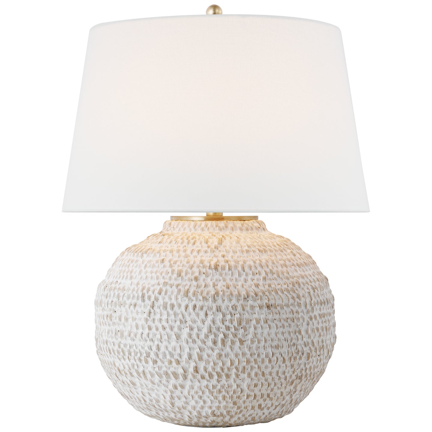 Visual Comfort Signature Canada - MF 3000PWR-L - LED Table Lamp - Avedon - Plaster White Rattan