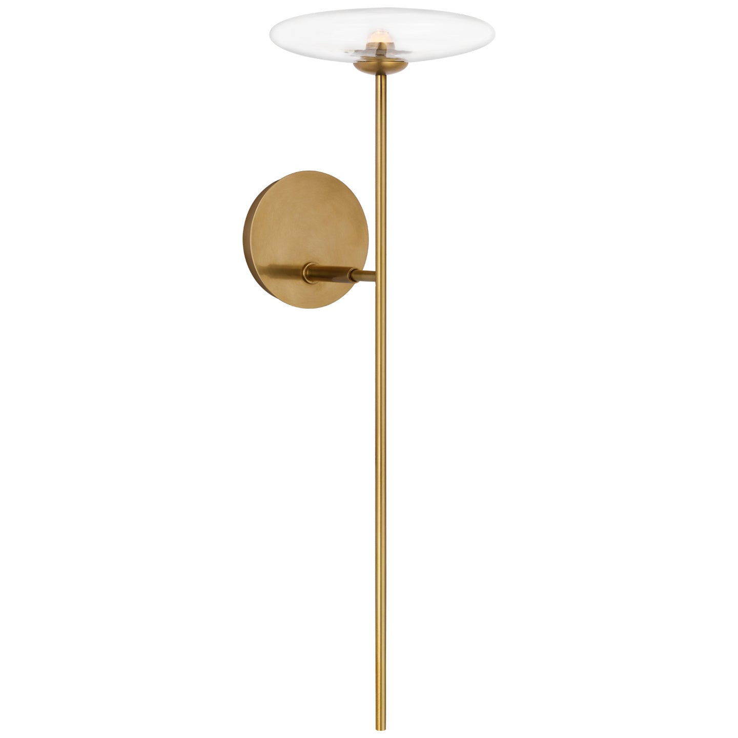 Visual Comfort Signature Canada - S 2690HAB-CG - LED Wall Sconce - Calvino - Hand-Rubbed Antique Brass
