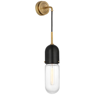 Visual Comfort Signature Canada - TOB 2645BZ/HAB-CG - LED Wall Sconce - Junio - Bronze and Brass