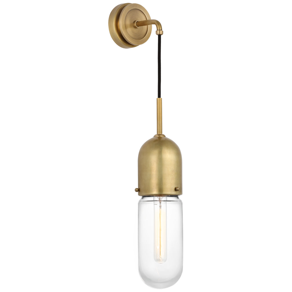 Visual Comfort Signature Canada - TOB 2645HAB-CG - LED Wall Sconce - Junio - Hand-Rubbed Antique Brass
