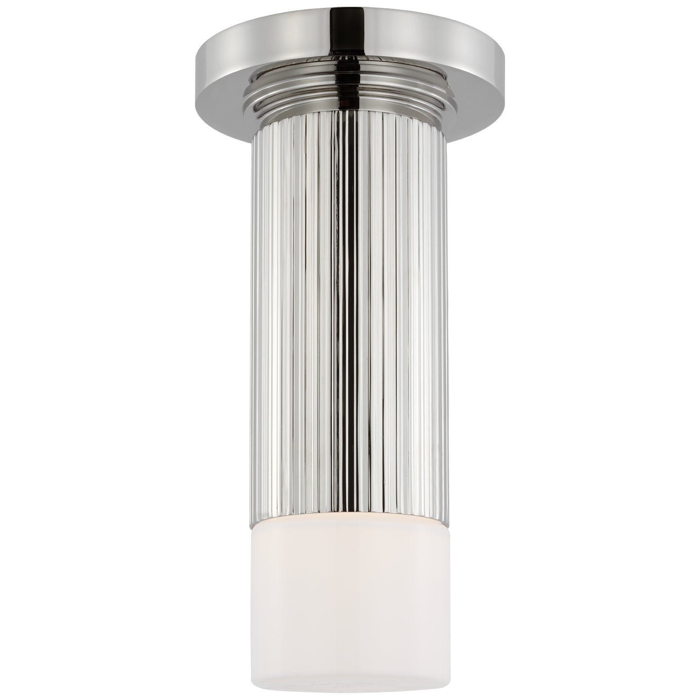 Visual Comfort Signature Canada - TOB 4350PN-WG - LED Flush Mount - Ace - Polished Nickel
