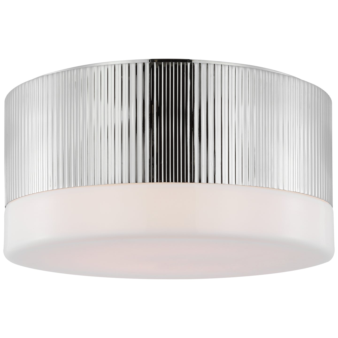 Visual Comfort Signature Canada - TOB 4356PN-WG - LED Flush Mount - Ace - Polished Nickel