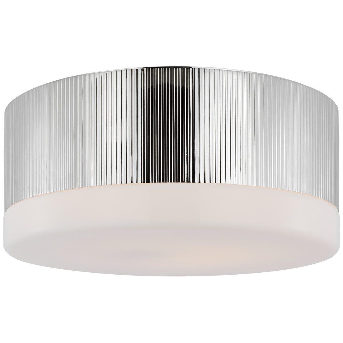Visual Comfort Signature Canada - TOB 4357PN-WG - LED Flush Mount - Ace - Polished Nickel