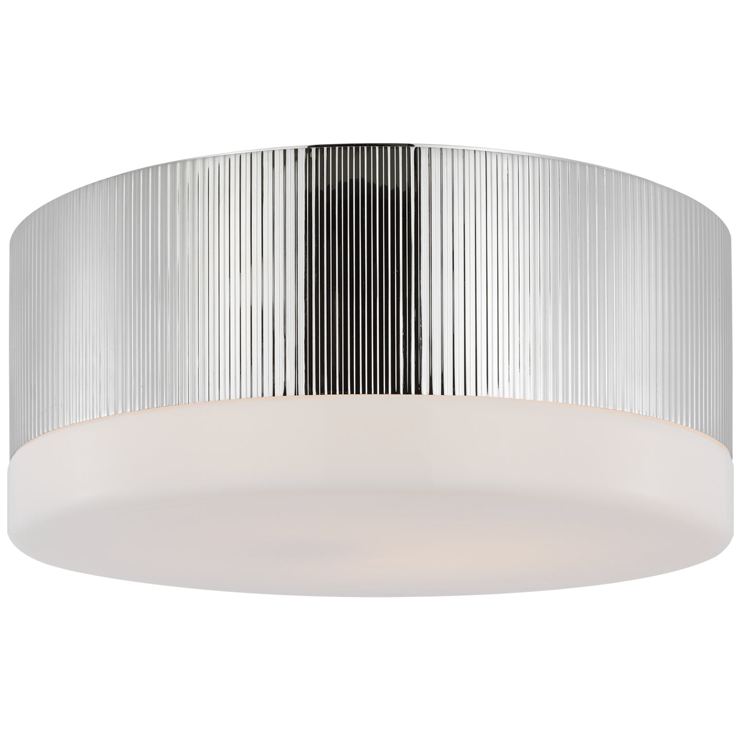 Visual Comfort Signature Canada - TOB 4357PN-WG - LED Flush Mount - Ace - Polished Nickel